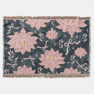 Magische Blumen mit Glitter-Design Decke