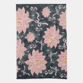 Magische Blumen mit Glitter-Design Geschirrtuch (Vertikal)