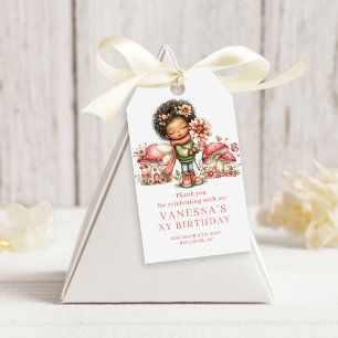 Magische Blumenfee Geschenkanhänger zur 5. Geburts