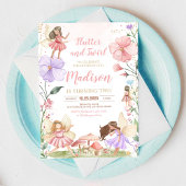 Magische Blumenzucht Prinzessin Whimsical Geburtst Einladung