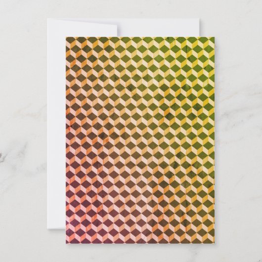 Magische Bohemische Feather Geburtstag Einladung (Rückseite)