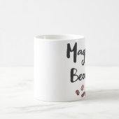 Magische Bohnen Kaffeetasse (Mittel)