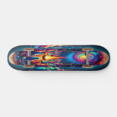 Magische Bonfire-Ansammlung Skateboard (Horizontal)