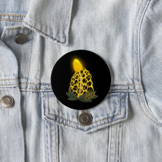 Magische Bridal Veil Funkelnd Gelbes Pilz Button (Beispiel)