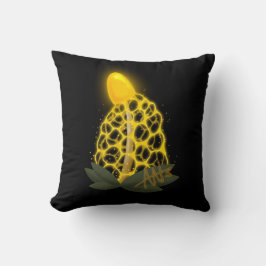 Magische Bridal Veil Funkelnd Gelbes Pilz Kissen