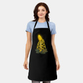 Magische Bridal Veil Funkelnd Gelbes Pilz Schürze (Getragen)