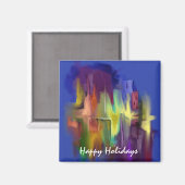 Magische Brunnen von Lima Magnet (Vorderseite/Rückseite)