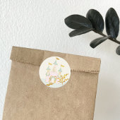 Magische Burgklemme Runder Aufkleber