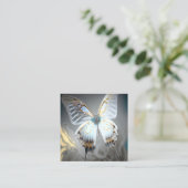 Magische Butterfly Telefonnummerkarte (Stehend Vorderseite)