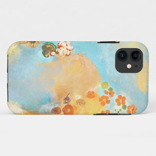 Magische California Orange Poppies Fields Case-Mate iPhone Hülle (Rückseite (Horizontal))