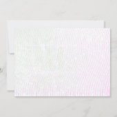 Magische Cat Moonlight Geburtstag Einladung (Rückseite)