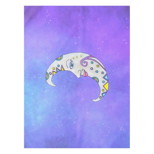 Magische Crescent Moon Extravagante Dekoration mit Tischdecke (Vorderseite)
