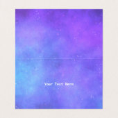 Magische Crescent Moon Hübsche Gesichter farbenfro Visitenkarten (Innenseite Aufgefaltet)