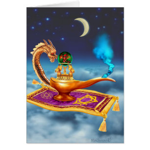 Magische Drache-Lampe