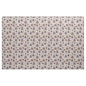 Magische Drachen & Bücher auf Hellgrau-Rosa Stoff (Fat Quarter (45,7 x 55,9 cm))
