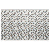 Magische Drachen und Bücher auf Hellblau Stoff (Fat Quarter (45,7 x 55,9 cm))