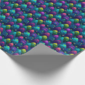 Magische Dracheneier D&D Fantasiewesen Geschenkpapier (Ecke)