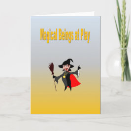 Magische Einfälle beim Spiel Karte