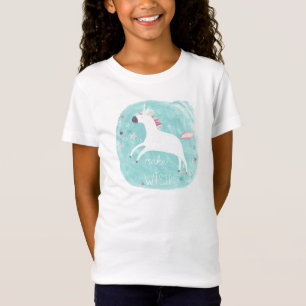 Magische Einhorn-Gruppe - machen Sie einen Wunsch T-Shirt