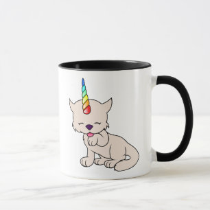 Magische Einhorn Katze = Kittycorn Tasse