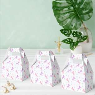 Magische Einhorn-Mädchen-Geburtstag Geschenkschachtel
