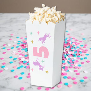 Magische Einhorn-Mädchen-Geburtstag Geschenkschachtel