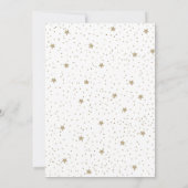 Magische Einhorn-Regenbogen-Blume Einladung zum Ge (Rückseite)