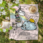 Magische Einhörner Fleecedecke<br><div class="desc">Zauberhafte Einhorndecke - Diese schöne rosa Decke mit einem schönen Einhorn, das über einen rosa Himmel fliegt, mit Sternen und einem magischen Regenbogen. Besonders gemacht für alle magischen Kreaturen, die gewollt haben, so schlank wie ein Bug bleibe. Kein Einhorn weint noch einmal, während Sie und Ihr Kleiner mit einem großen...</div>
