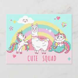 Magische Einhörner Postkarte
