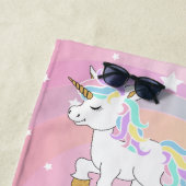 Magische Einhörner 🦄 Strandtuch (Beispiel)
