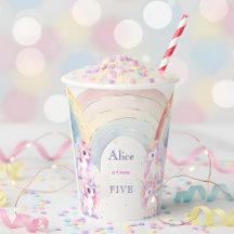 Magische Einhörner und Regenbogen Aquarellfarben G