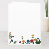 Magische Einhornkarte Karte (Rückseite)