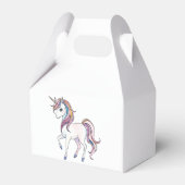 Magische Einhornträume - Whimsical Fantasy Design Geschenkschachtel (Vorderseite)