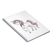 Magische Einhornträume - Whimsical Fantasy Design Notizblock (Rechte Seite)