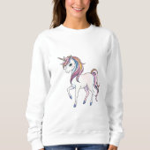 Magische Einhornträume - Whimsical Fantasy Design Sweatshirt (Vorderseite)