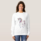 Magische Einhornträume - Whimsical Fantasy Design Sweatshirt (Vorne ganz)