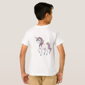 Magische Einhornträume - Whimsical Fantasy Design T-Shirt (Schwarz voll)
