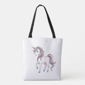 Magische Einhornträume - Whimsical Fantasy Design Tasche (Rückseite)