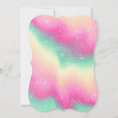 Magische Einladung zum Geburtstag (Rückseite)