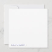 Magische Einladung zum Geburtstag (Rückseite)