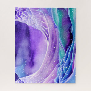 Magische Eismeere Digitale Kunst Puzzle
