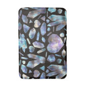 Magische Energiekristalle Rainbow-Kristallgesteine Badematte (Vorderseite Vertikal)