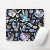 Magische Energiekristalle Rainbow-Kristallgesteine Mousepad (Mit Mouse)
