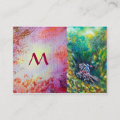 MAGISCHE ERINNERUNGEN MONOGRAMM VISITENKARTE (Rückseite)