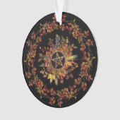 Magische Ernte mit Pentagramm-Monogramm Ornament (Vorderseite)