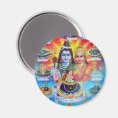 MAGISCHE FÄHIGKEITEN HINDUISMUS MAGNET (Vorderseite/Rückseite)
