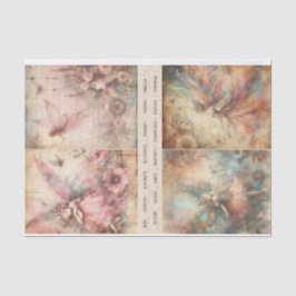 Magische Fairy Art Junk Journal von Mixed Media Ar Seidenpapier