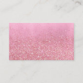 Magische Fairy Pink Blütengarten Windelwölfe Begleitkarte (Rückseite)