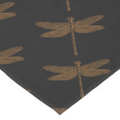 Magische Fairy Tale Fantasy Dragonfly Mittelgroßer Tischläufer (Ecke)