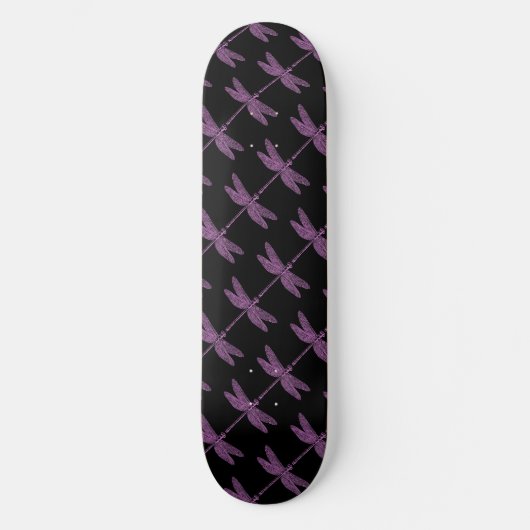 Magische Fairy Tale Fantasy Dragonfly Skateboard (Vorderseite)